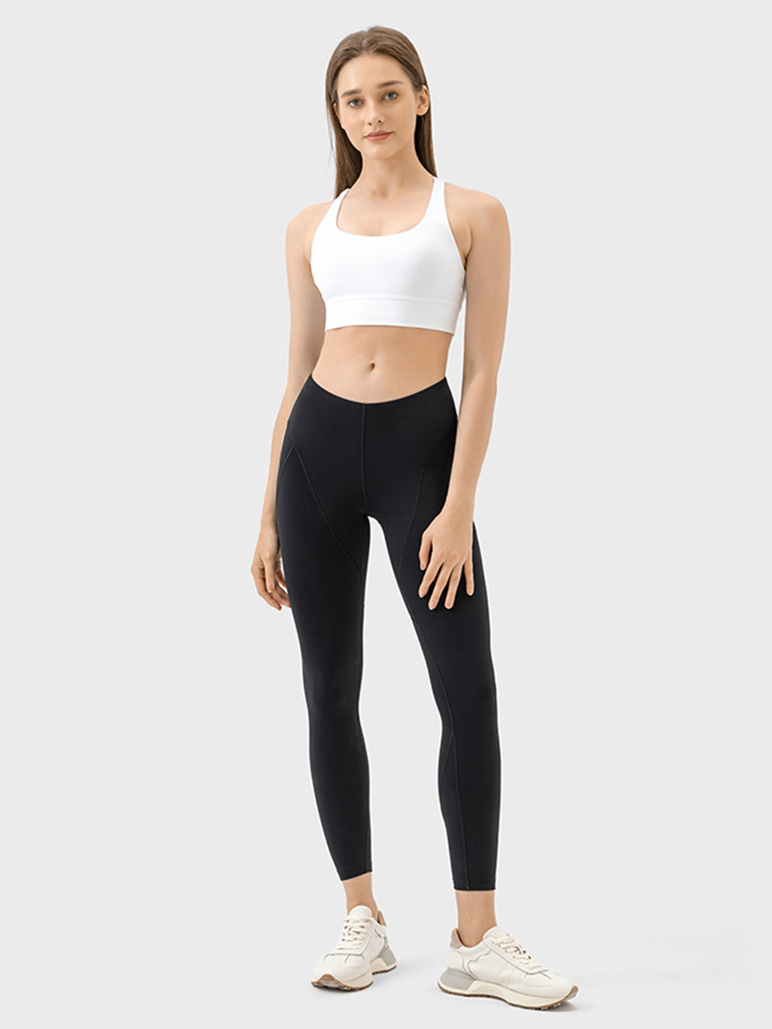 Mid-Rise Waist Active Pants-Angel Casuals