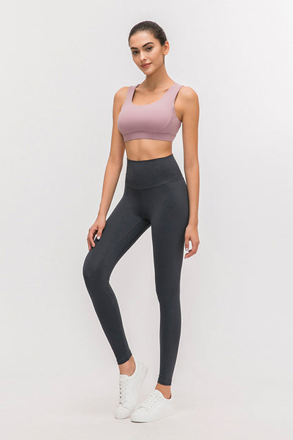 High Waist Active Leggings-Angel Casuals