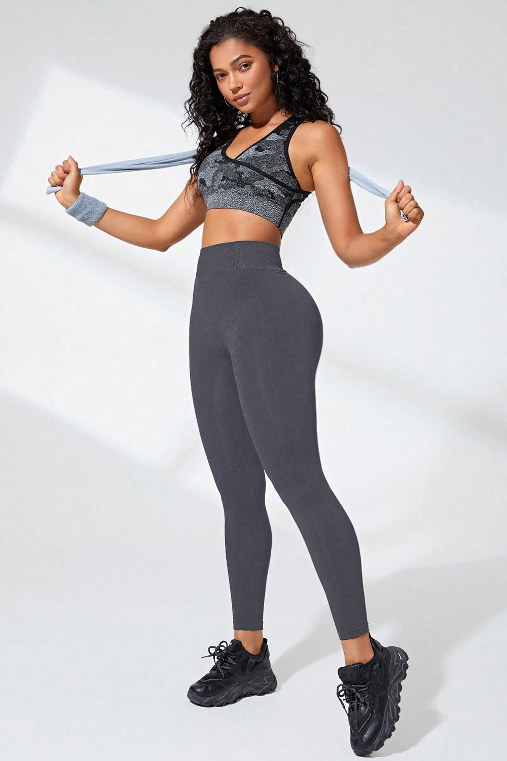 High Waist Active Leggings-Angel Casuals