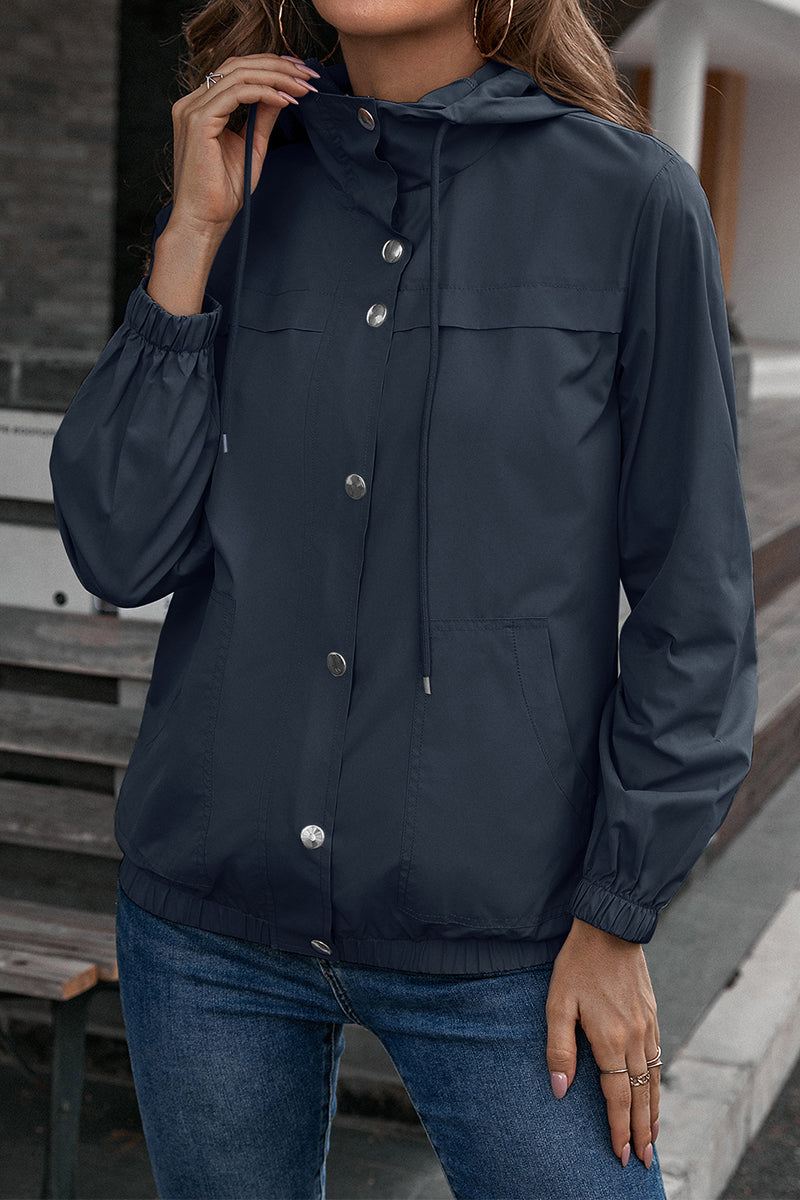 Button-Down Long Sleeve Sports Jacket-Angel Casuals