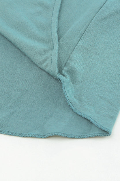 Surplice Half Sleeve T-Shirt-Angel Casuals