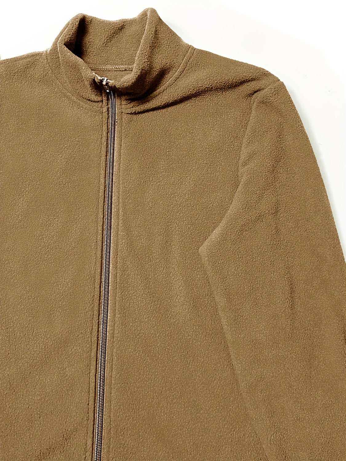 Zip Up Long Sleeve Jacket-Angel Casuals