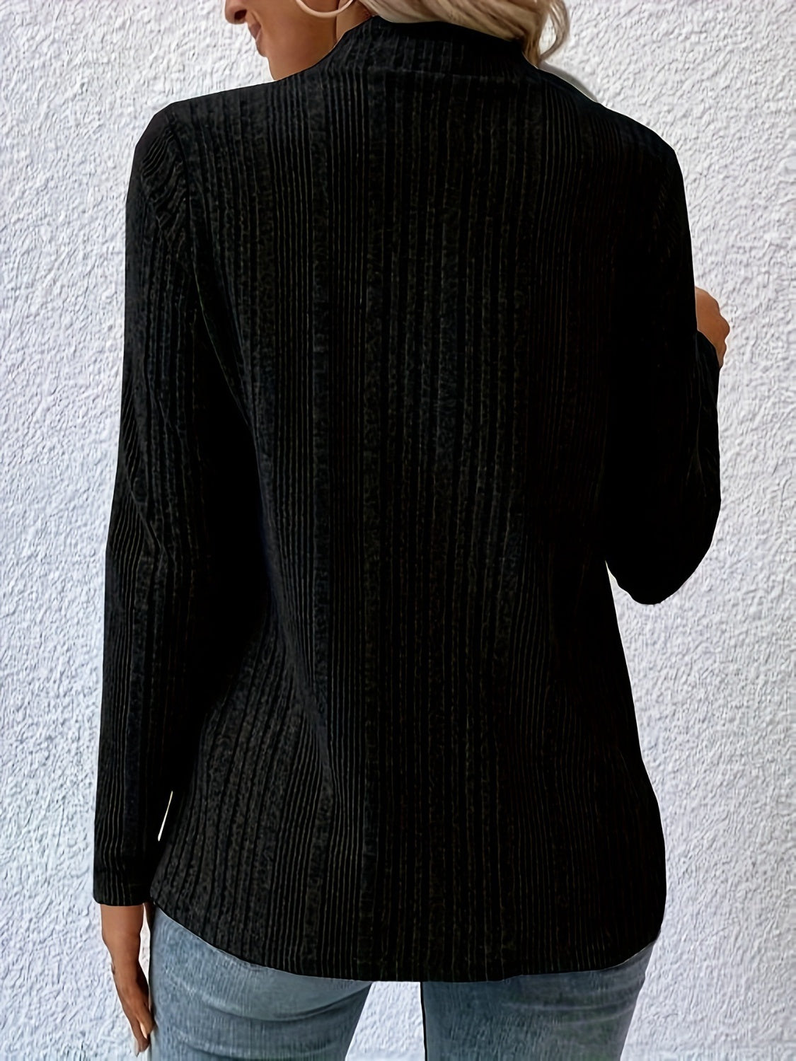 Open Front Long Sleeve Cardigan-Angel Casuals