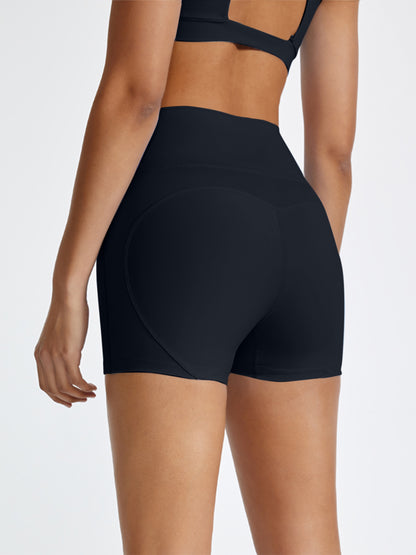 High Waist Active Shorts-Angel Casuals