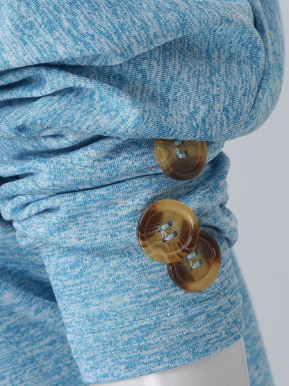One Shoulder Long Sleeve T-Shirt-Angel Casuals