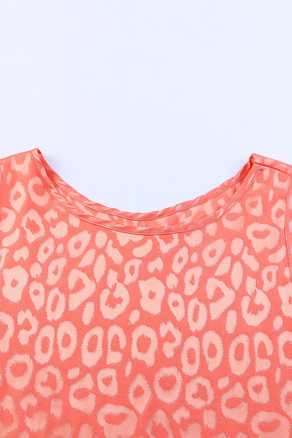 Sweet Days Leopard Round Neck Tank-Angel Casuals