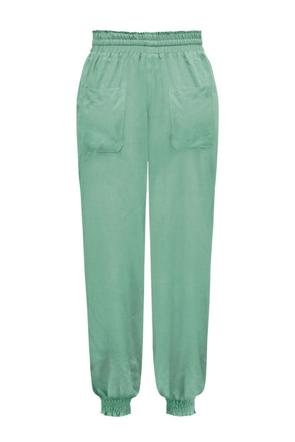 Tied Long Joggers with Pockets-Angel Casuals