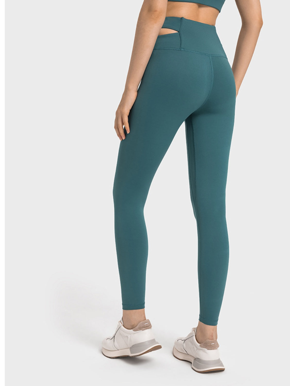 Crisscross Cutout Sports Leggings-Angel Casuals