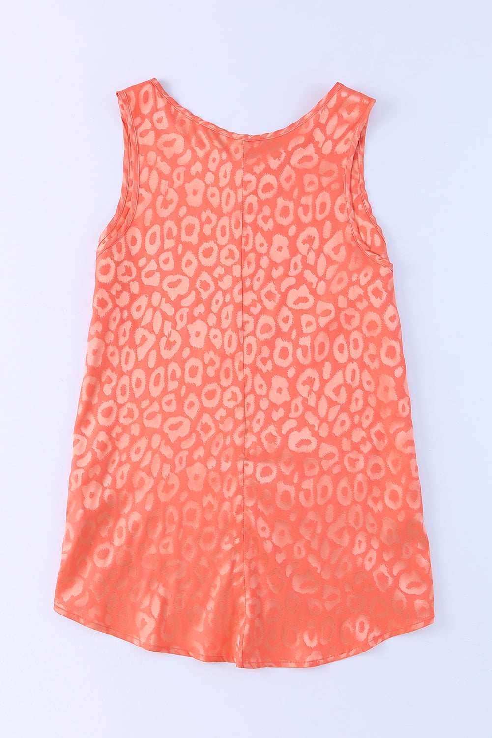 Sweet Days Leopard Round Neck Tank-Angel Casuals