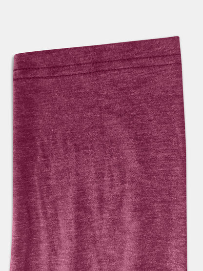 Full Size Notched Long Sleeve T-Shirt-Angel Casuals