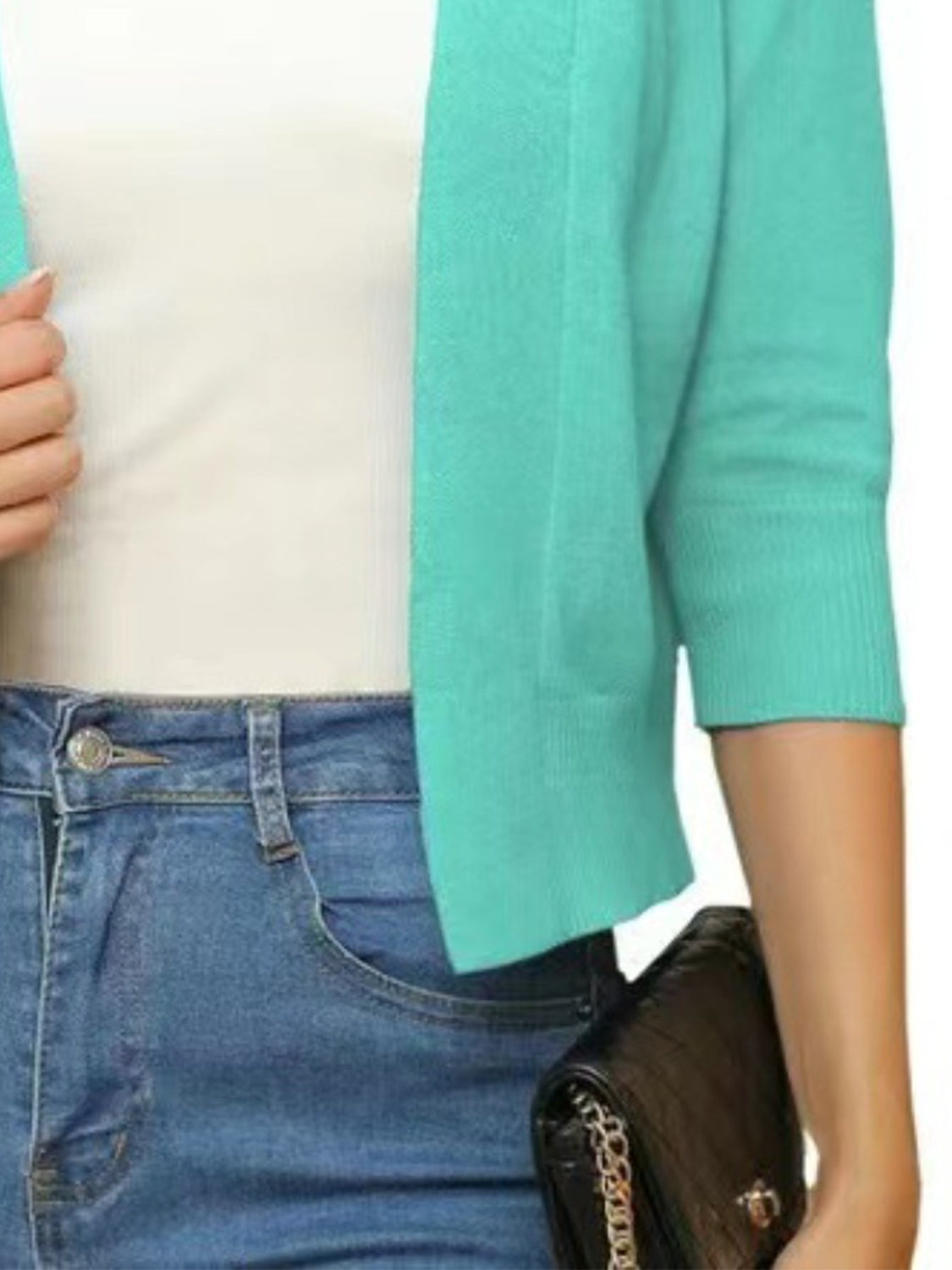 Open Front Cardigan-Angel Casuals