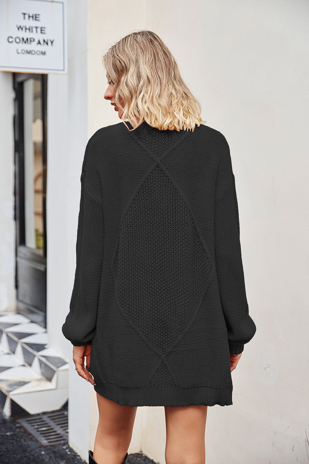 Open Front Cardigan with Pockets-Angel Casuals