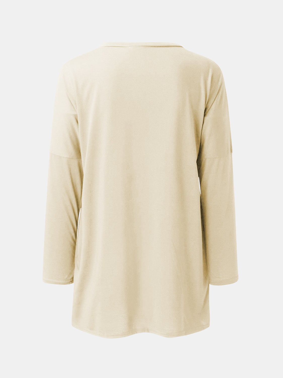 Full Size Round Neck Long Sleeve T-Shirt-Angel Casuals