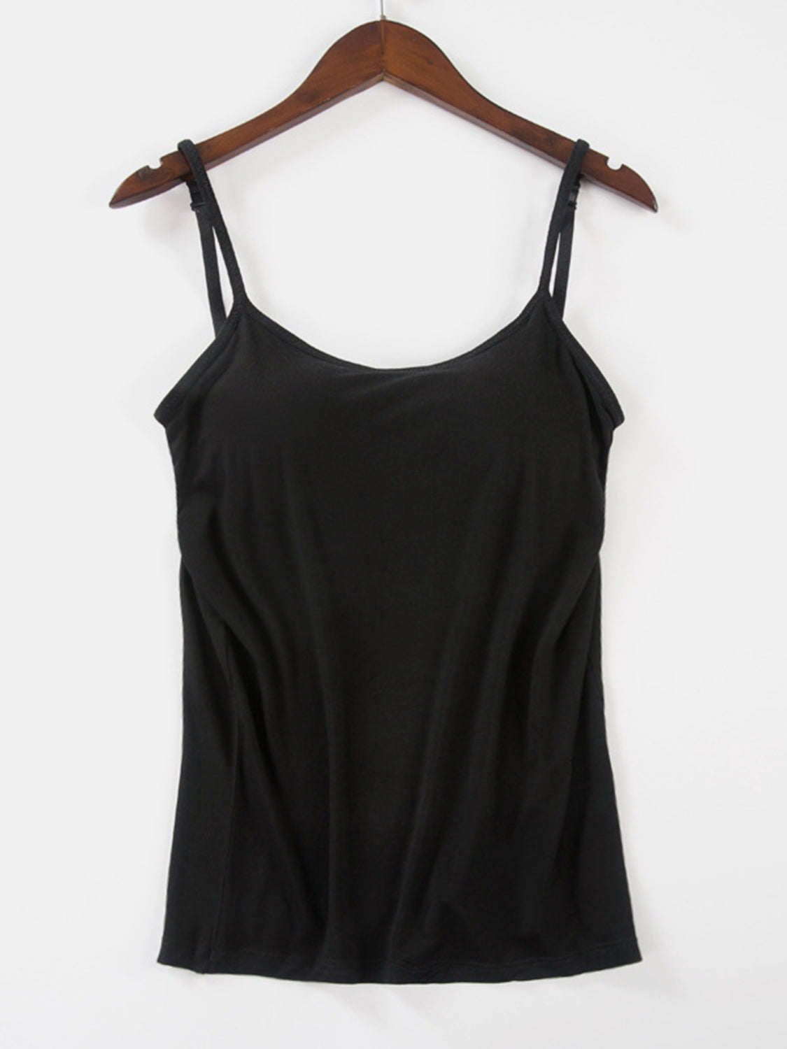 Scoop Neck Adjustable Strap Cami-Angel Casuals