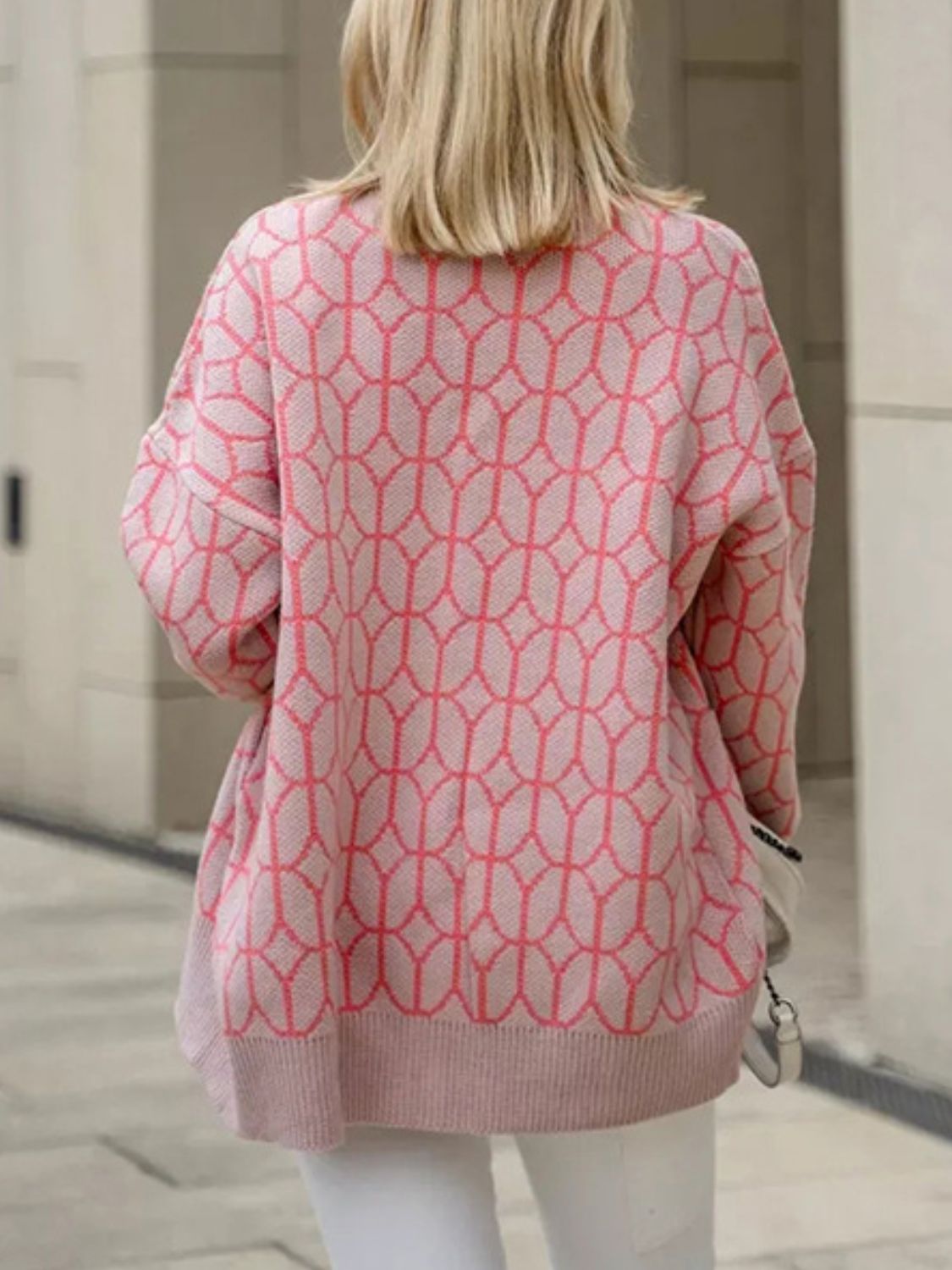 Button Up Long Sleeve Cardigan-Angel Casuals
