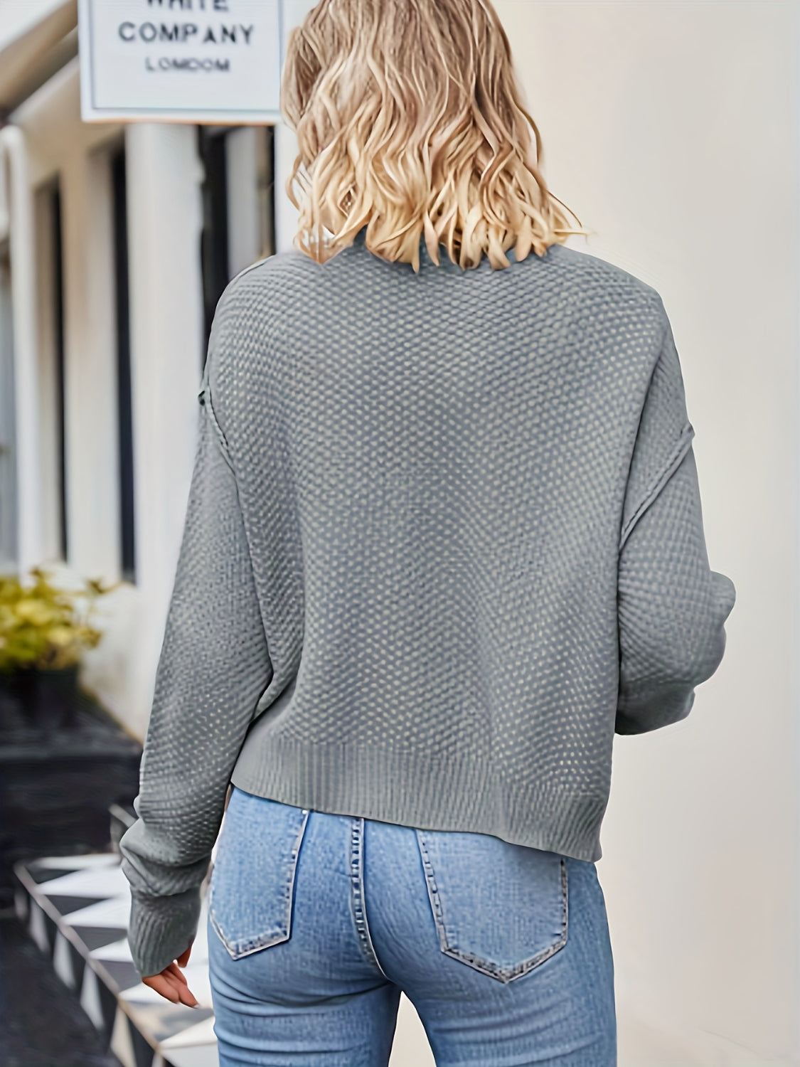 Button Up Dropped Shoulder Cardigan-Angel Casuals