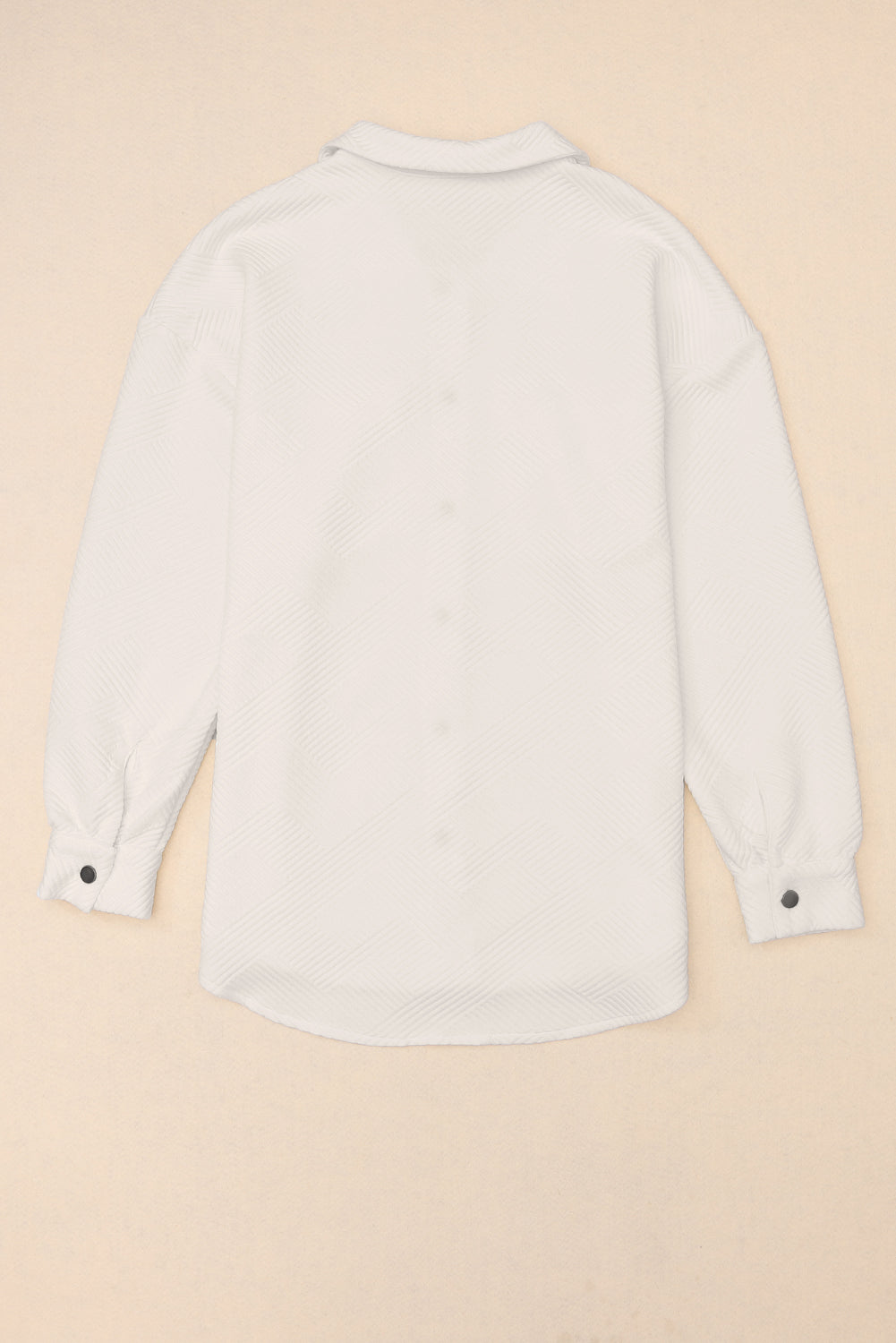 Snap Down Collared Jacket-Angel Casuals