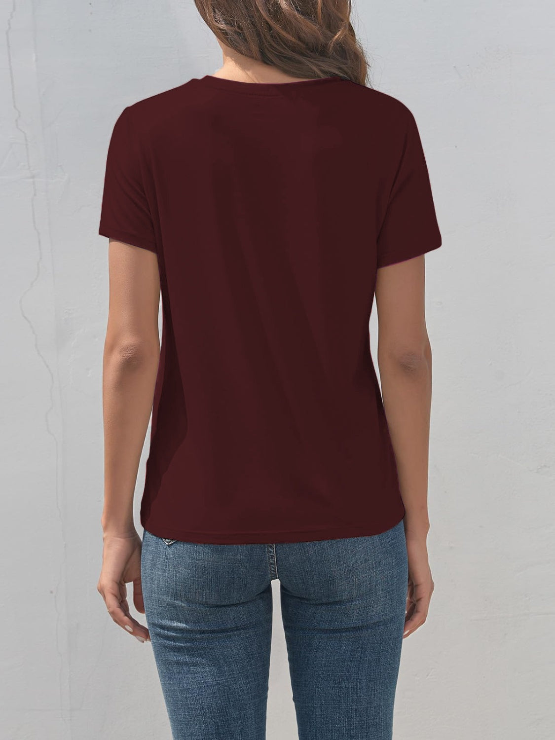 Dog Graphic Round Neck T-Shirt-Angel Casuals