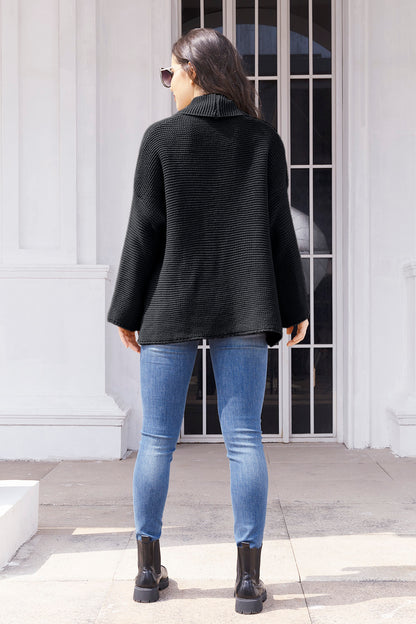 Tied Open Front Long Sleeve Cardigan-Angel Casuals