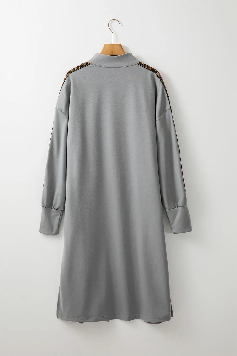 Open Front Long Sleeve Cover Up-Angel Casuals