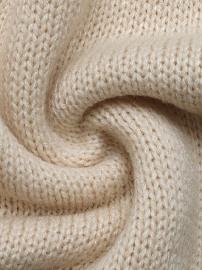 Perfee Tied Round Neck Long Sleeve Cardigan-Angel Casuals
