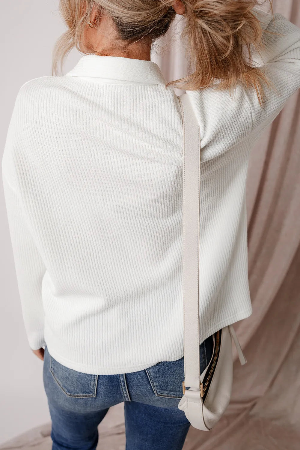 Button Up Long Sleeve Shacket-Angel Casuals