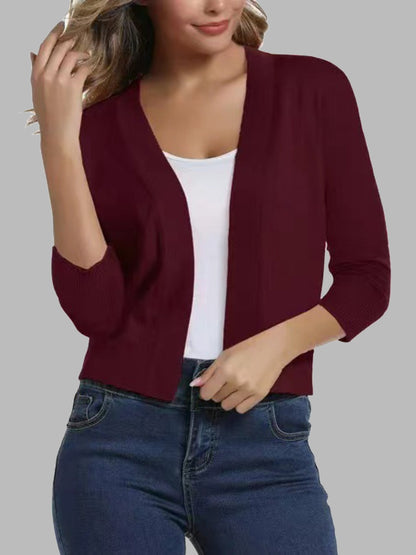 Open Front Cardigan-Angel Casuals