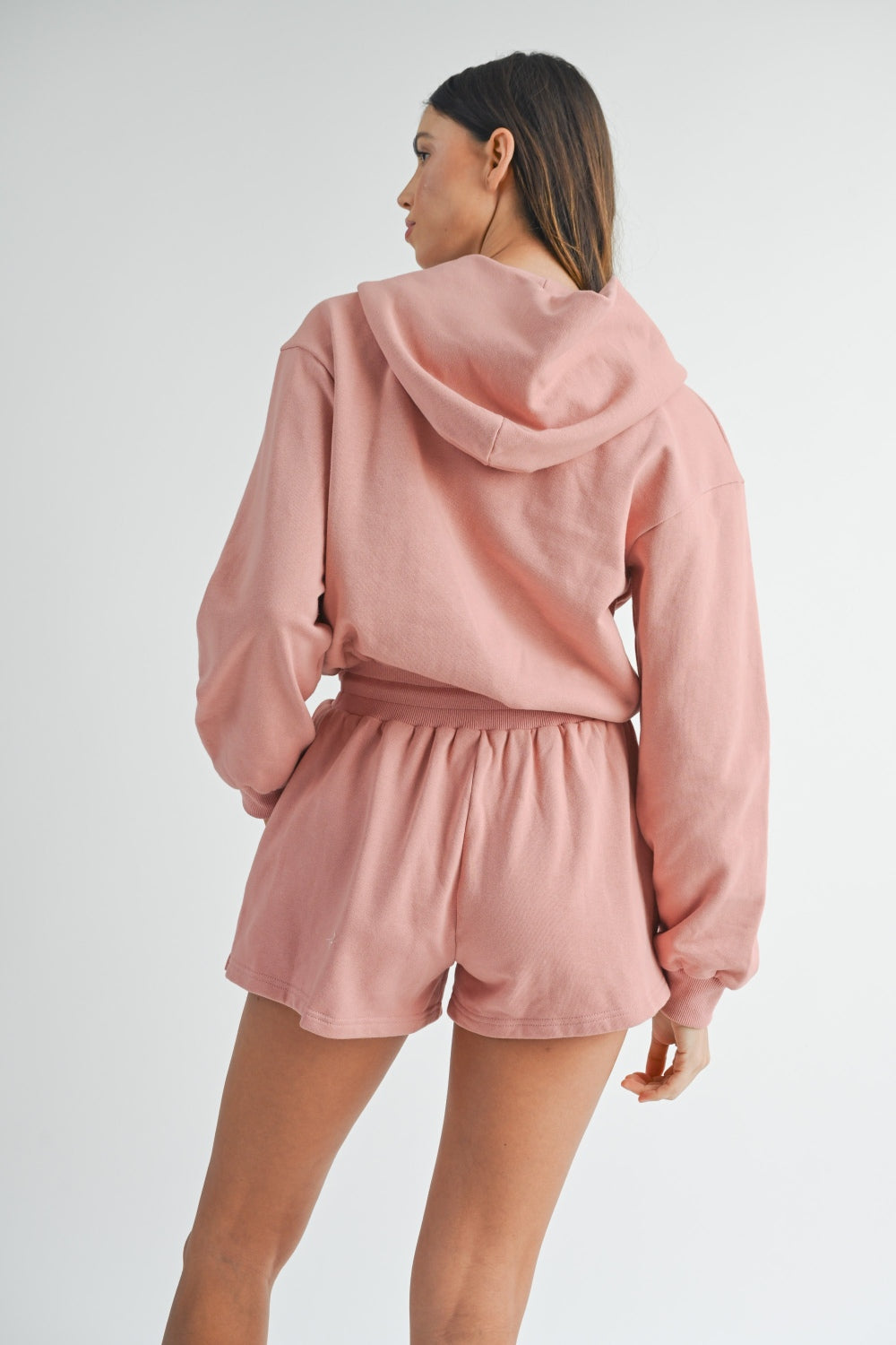 MABLE French Terry Hooded Romper-Angel Casuals