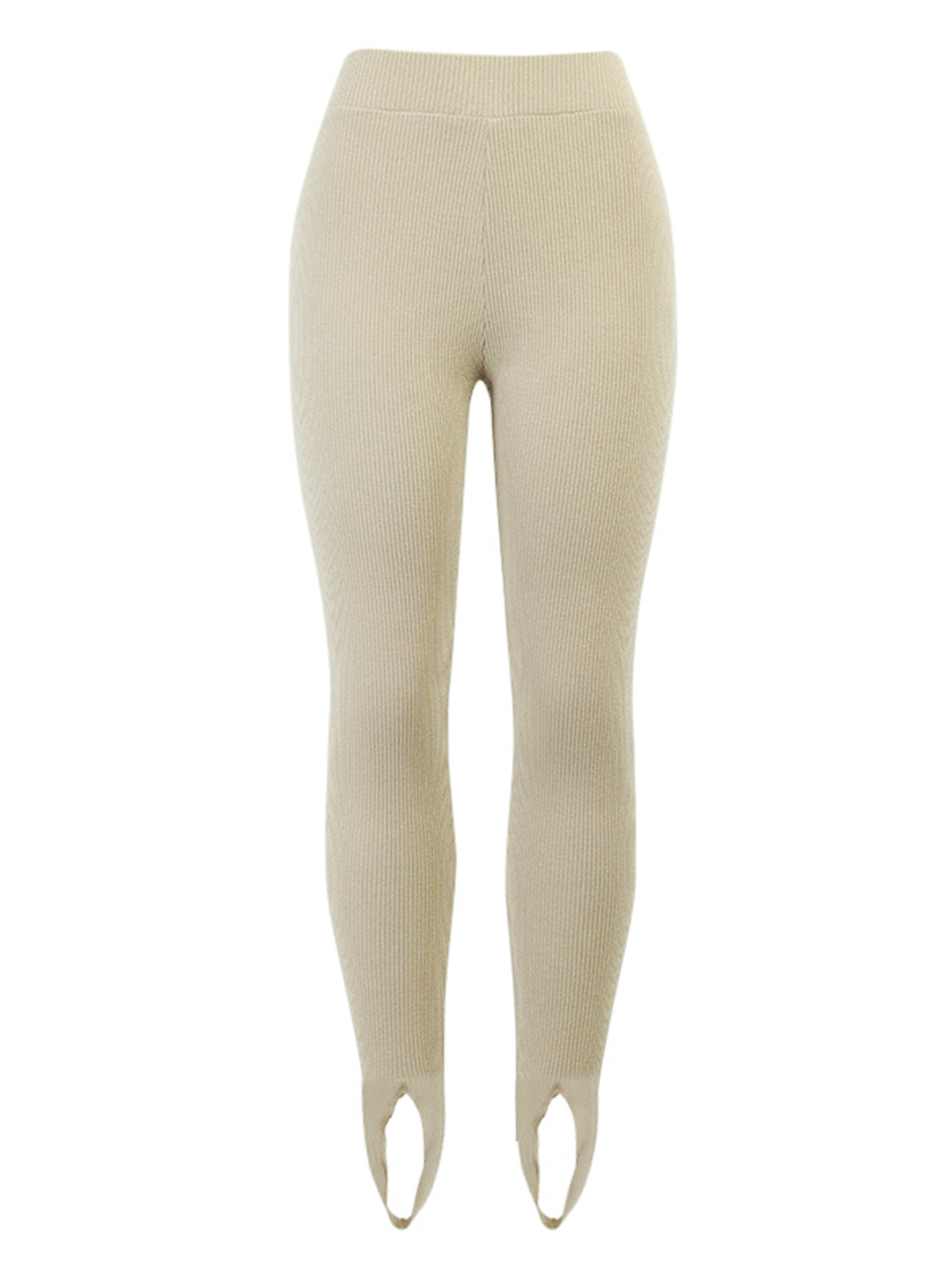 Ribbed Mid Waist Leggings-Angel Casuals