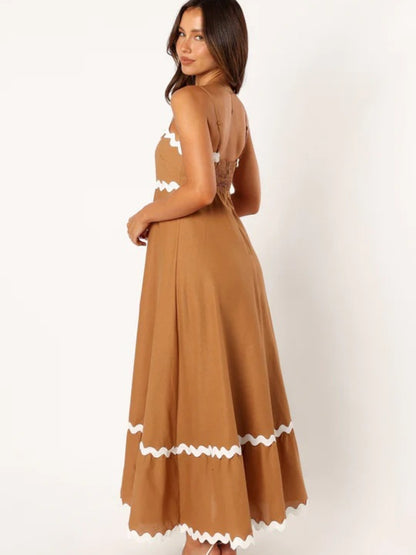 Spaghetti Strap Maxi Dress-Angel Casuals