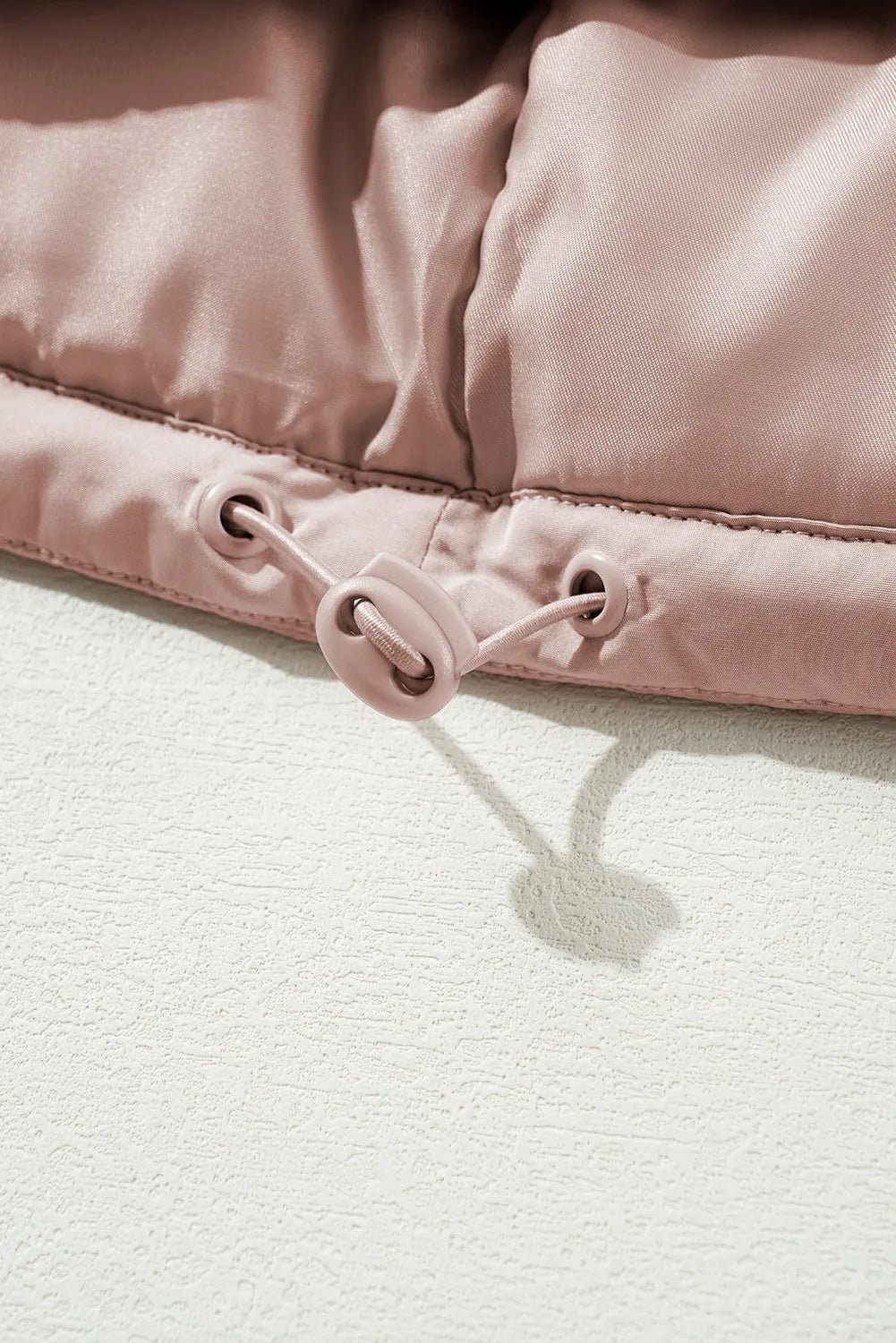 Turtleneck Zip Up Long Sleeve Winter Coat-Angel Casuals