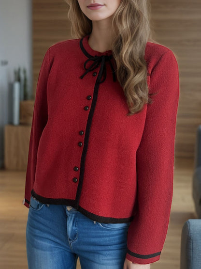 Button Down Long Sleeve Cardigan-Angel Casuals