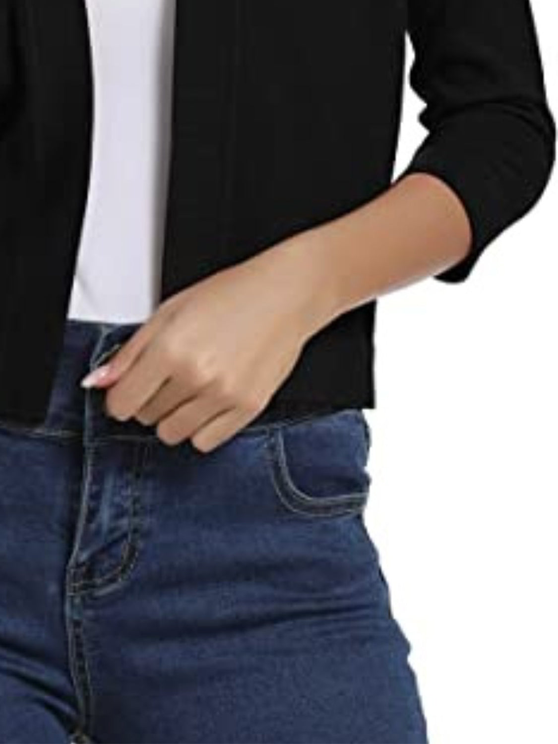 Open Front Cardigan-Angel Casuals