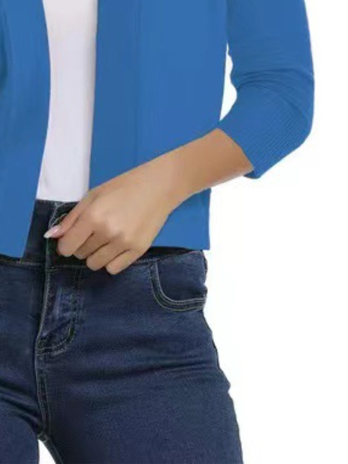 Open Front Cardigan-Angel Casuals