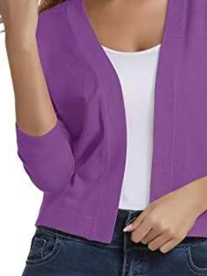 Open Front Cardigan-Angel Casuals