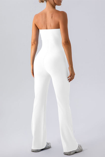 Sleeveless Straight Active Jumpsuit-Angel Casuals