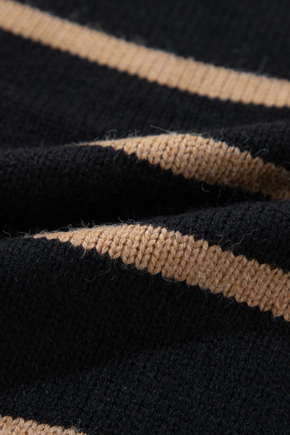 Striped Button Down Long Sleeve Cardigan-Angel Casuals