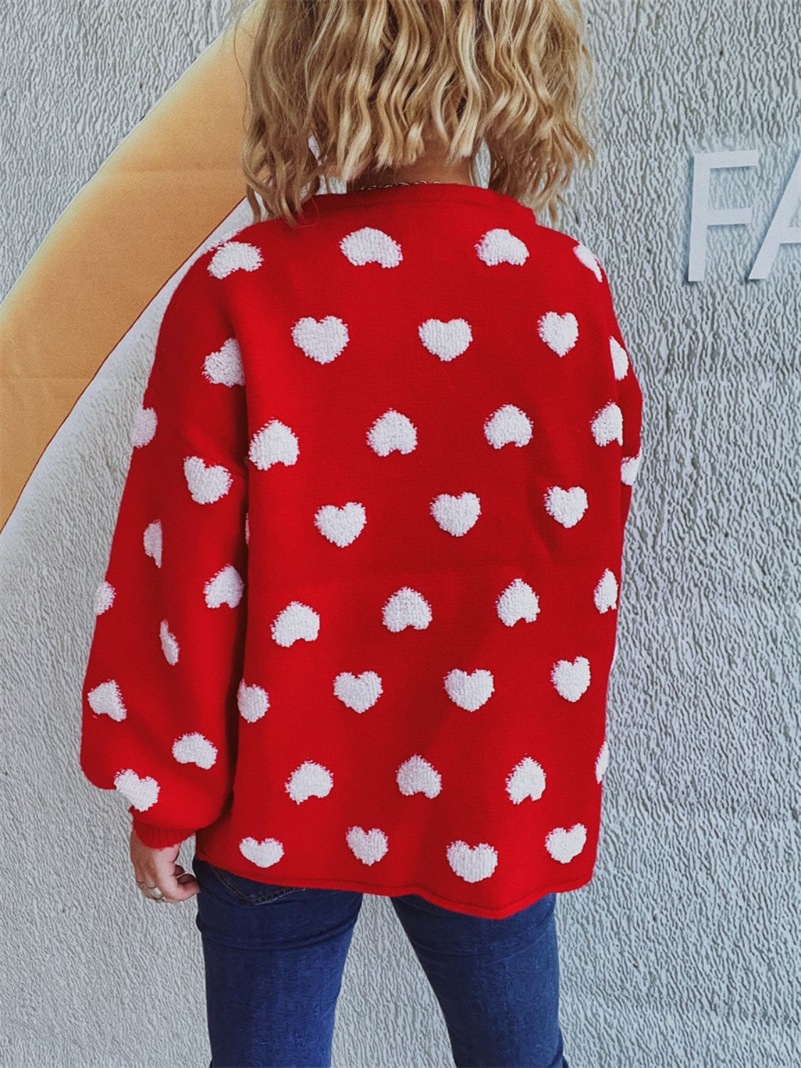 Heart Button Up Long Sleeve Cardigan-Angel Casuals