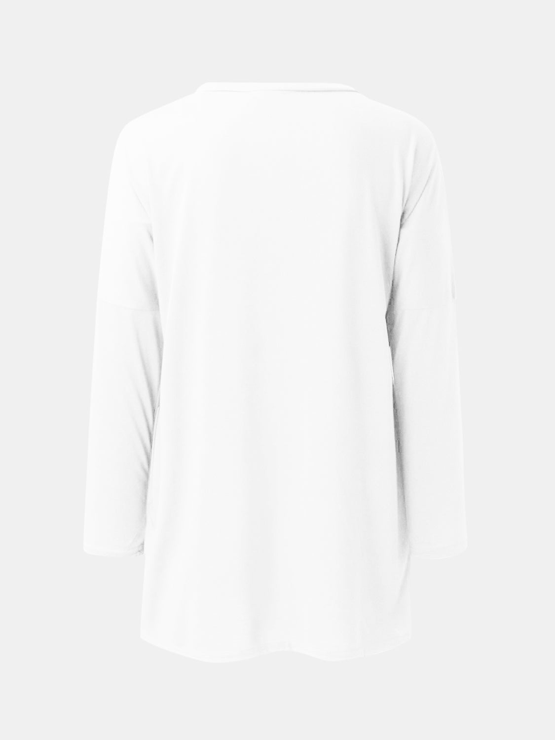 Full Size Round Neck Long Sleeve T-Shirt-Angel Casuals