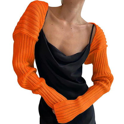 Long Sleeve Knit Bolero-Angel Casuals