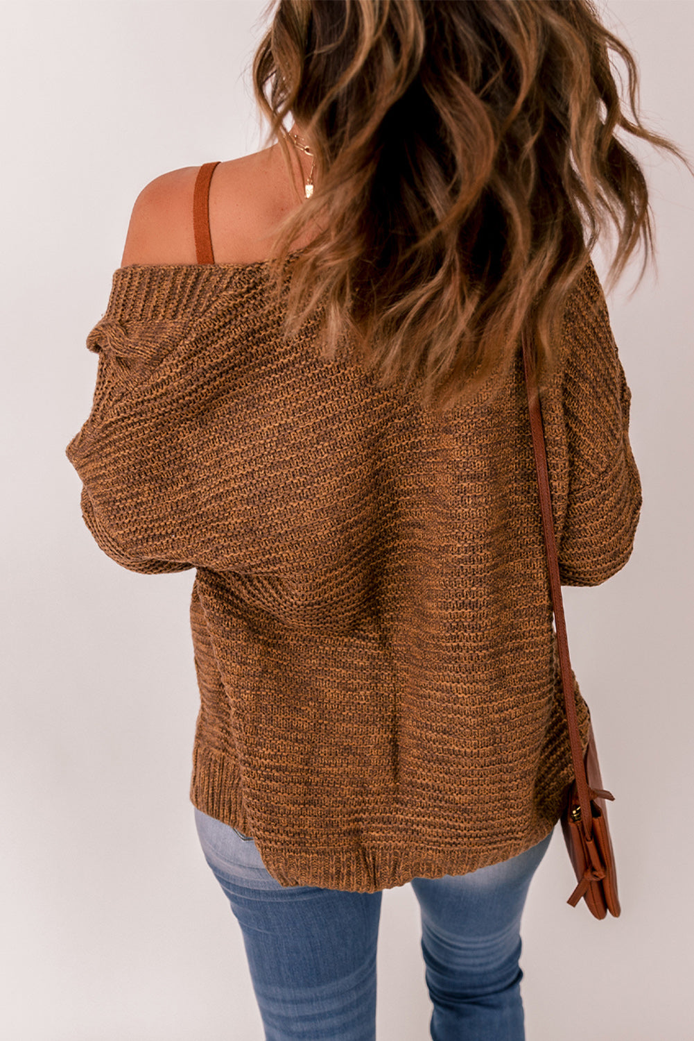 Cable-Knit Open Front Cardigan-Angel Casuals