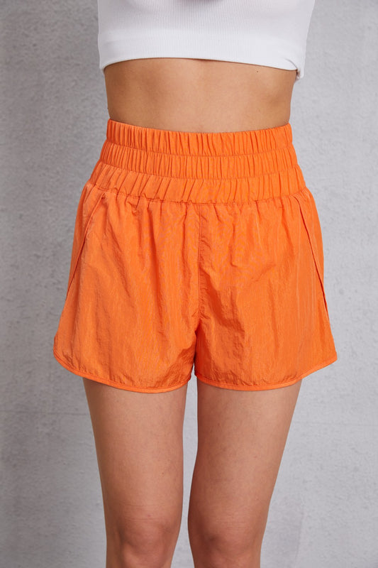 Elastic Waist Shorts-Angel Casuals