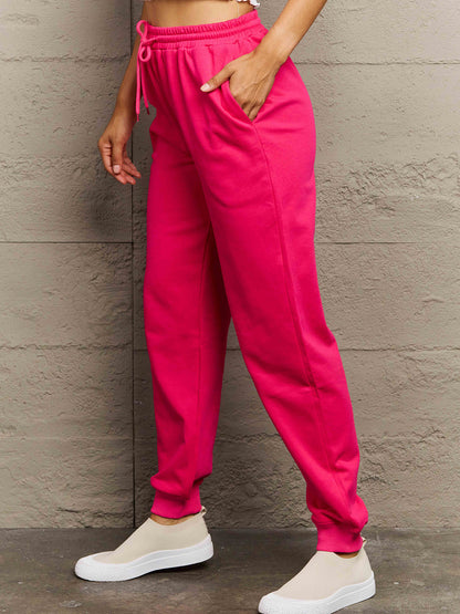 Simply Love Full Size Drawstring Sweatpants-Angel Casuals