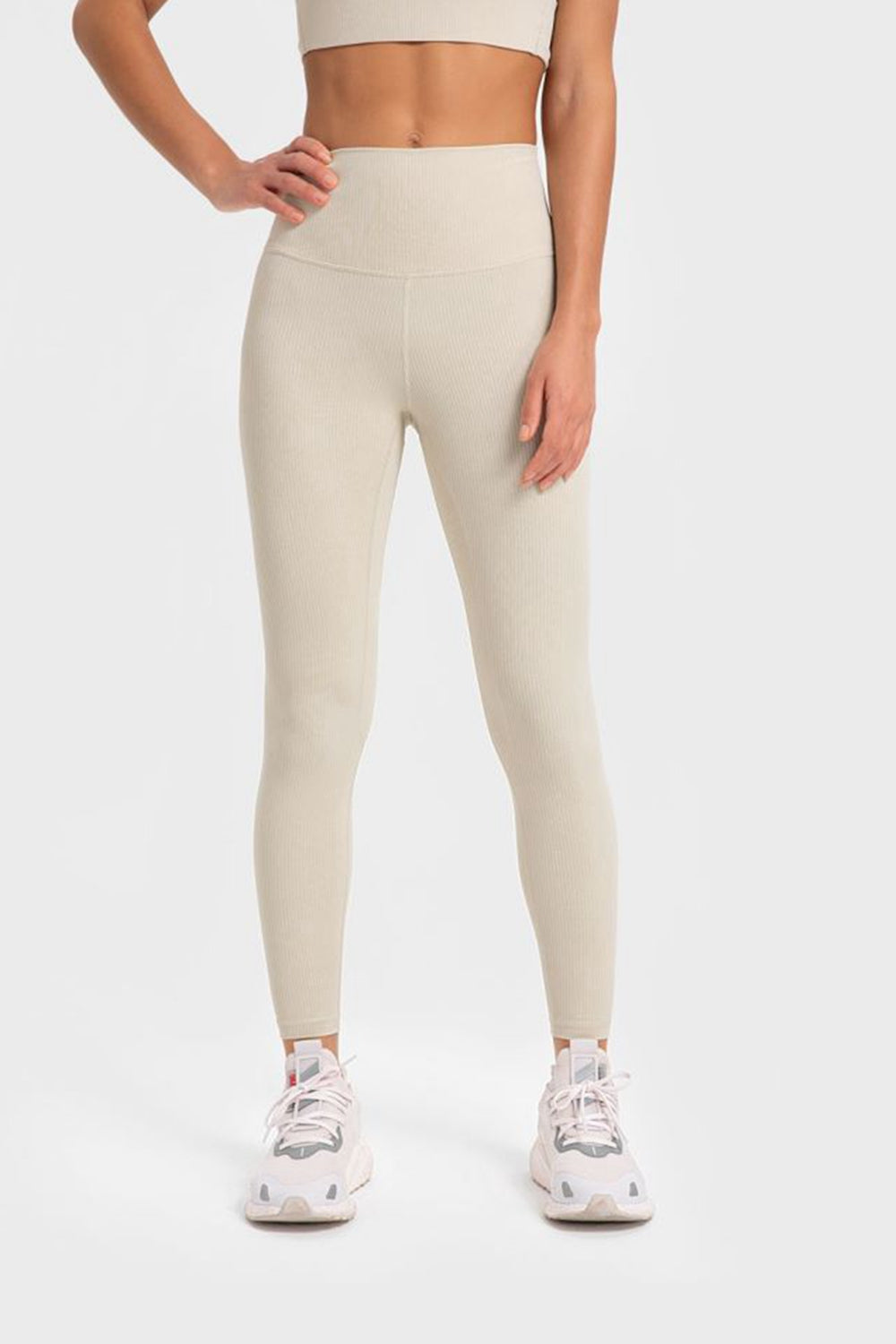 Highly Stretchy Wide Waistband Yoga Leggings-Angel Casuals