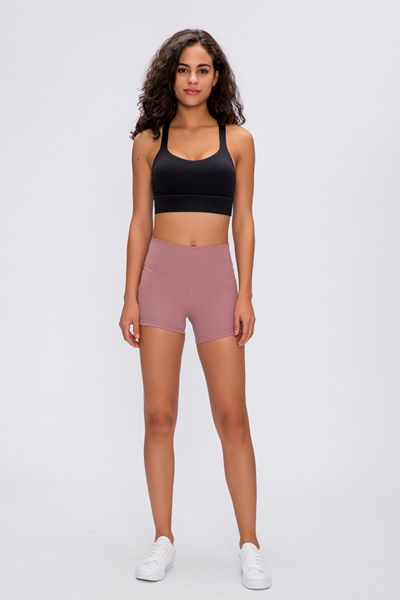 Stitch Active Shorts-Angel Casuals