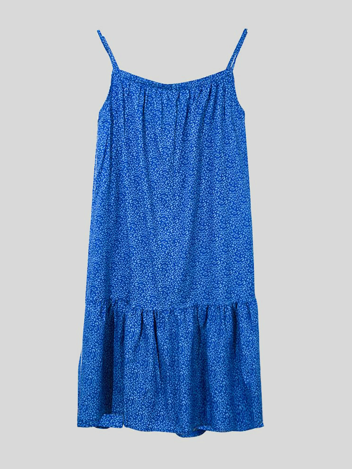 Full Size Printed Sleeveless Mini Cami Dress-Angel Casuals