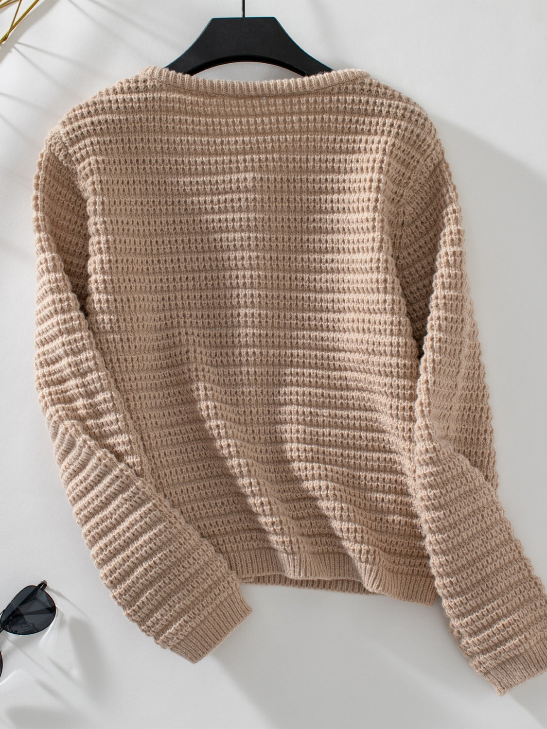 BUtton Up Long Sleeve Cardigan-Angel Casuals