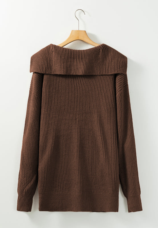 Button Down Collared Neck Cardigan-Angel Casuals