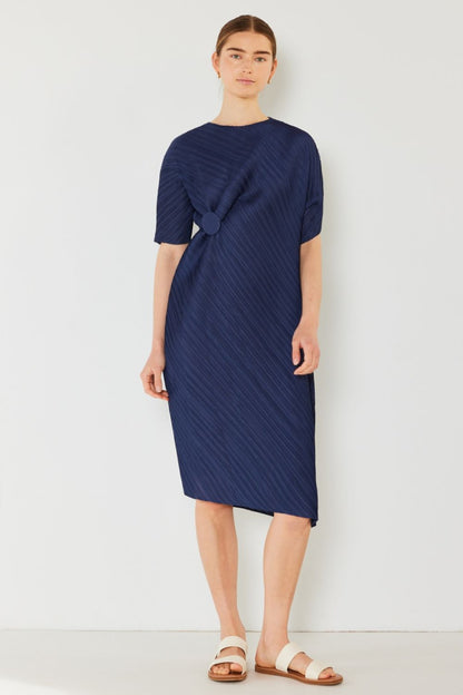 Marina West Swim Pleated Dolman Sleeve Dress-Angel Casuals