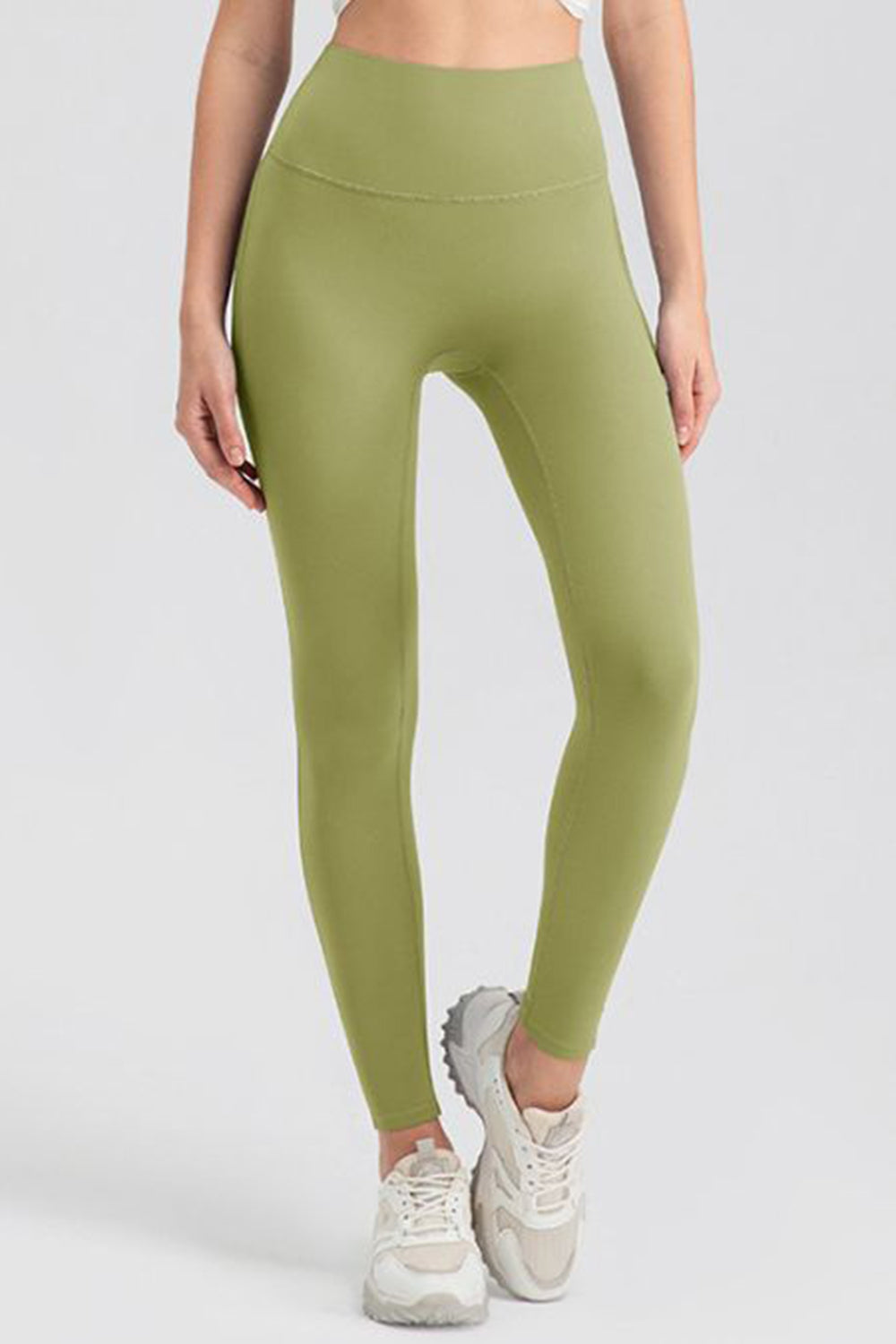 High Waist Skinny Active Pants-Angel Casuals